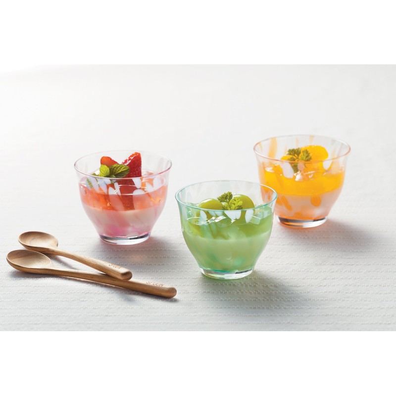 Tsugaru biidoro Calves gurasu 冷茶 Glasses 170ml Sakura f71791