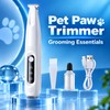 Upgraded Version Pet Paw Trimmer with LED Light – Precise