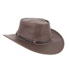 Outbacker Australian leather hat Roo Nomad Traveller made of genuine