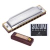 Suzuki 1072-B Folkmaster Standard 10-Hole Diatonic Harmonica Key of B