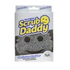 Scrub Daddy Smiling Scrubber, Grey - Scratch-Free Multipurpose Dish Sponge