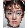 4 Sheets Face Jewels Tattoos Eye Jewelry Rhinestones Crystals Pearl