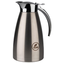 APS Advanced 10353 Insulated Jug Diameter 10.5 cm Height 18 cm 0.6 Litres 18/8 Stainless Steel Matt Double-Walled