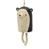 Rustic Hanging Animal Wind Chimes Resin Hand Made Natural Garden