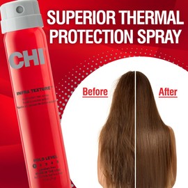 CHI CHI Infra Texture Dual Hair Spray, For Shine, Movement & Texture, Suitable For All Hair Types, Sulfate & Paraben-Free, 2.6 Oz