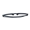 Unisex Sunglasses Retro Black Grey Drive Holiday Oval Non-Polarized UV400