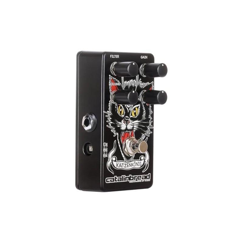 Catalinbread Traditional Ink Collection Katzenkonig Fuzz Guitar Effects Distortion Pedal