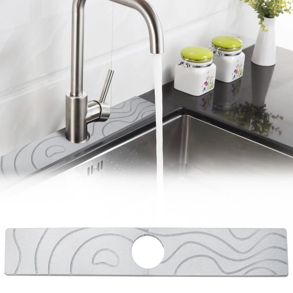 Ubitree Tap Splash Guard, Quick Drying of Diatomaceous Gymung Soil,
