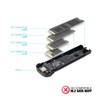 TOOQ TQE-2201B - External Enclosure for M.2 NVMe SSD -