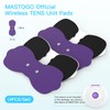 Tens Unit Wireless Electrode Pads, MASTOGO Replacement Electrode Pads with