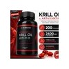 Krill Oil Astaxantina 2400 Mg 200 Cápsulas 100 Porciones