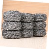 GRIRIW Stainless Steel Dish Sponges 6 Pack Dish Washing Sponges