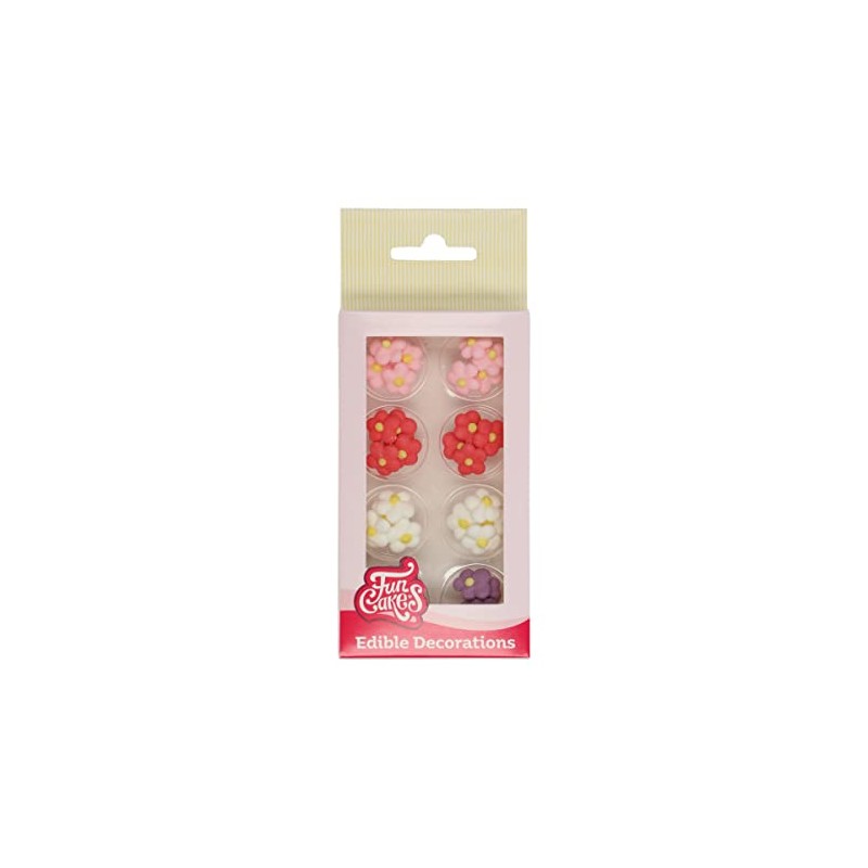 FunCakes Sugar Decorations Flowers Set / 32