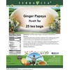 Ginger Papaya Pu-erh Tea (25 tea bags, ZIN: 540697)