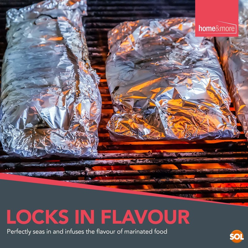 4pk Tin Foil Roll | 32M Aluminium Kitchen Foil Roll