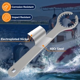 KPALAG Upgraded Fuel Filter Cup Wrench Water Separator Wrench Compatible with Yamaha 4-Strokes 150 to 350 HP F150-F350 2.6L and 3.3L 2006 to Current with 6P3-WS24A Filter Cup Replace#:YB-ACC04