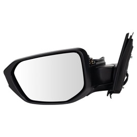 TRQ Left Mirror without Blind Spot Indicator Driver Side Compatible with 2019-2022 Honda Insight HO1320339