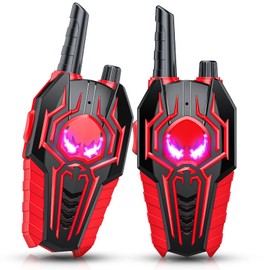 Kids Walkie Talkies for Boys: Toys Gifts for 3 4 5 6 7 8 Year Old Boys Kids Walkie Talkies 2 Pack Outdoor Hiking Camping 2 Way Radio Toy Age 3-8 Year Old Boy Girl Birthday Gifts Ages 5-7