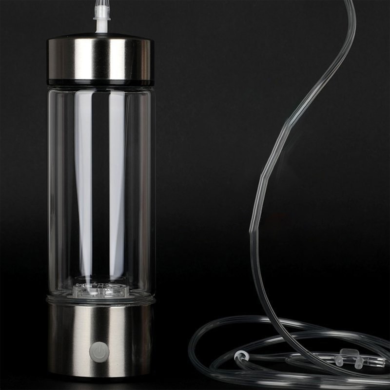 Hydrogen Water Bottle 420ml USB Charging Portable Hydrogen Rich Water
