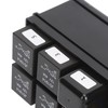 12V Fuse and Relay Box Kit 6Pcs 4 Pin Relays