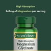 Nature’s Bounty High Absorption Magnesium Glycinate 240 mg for Supporting