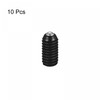 sourcing map Ball Point Set Screws, 10pcs M6 x 12mm