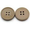 6 Pcs 4 Holes Round Resin Buttons for Coats Jackets