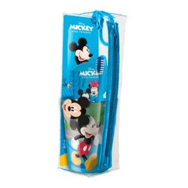 Mr. White Mickey Pouce Set Toothbraush & Toothpaste & Plastic Cup