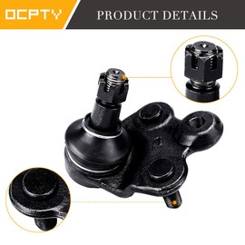 OCPTY - New 2-Piece fit for 2006-2011 for Honda CIVIC - 2 Front Lower Ball Joint (Driver Passenger)