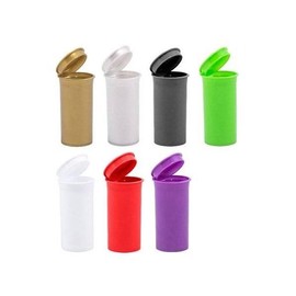 POP TOP Pill CONTAINERS Squeeze Size 19 DRAM 5 Colours/Container Sent at Random