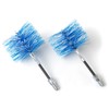 2 Replacement Brushes for BARETTO Pellet Stove Cleaning Kit -