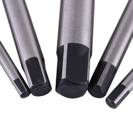 5 Uds Extractores de Tornillos Rotos Juego de Extractor de Pernos Fácil de Quitar Juego de Extractores de Tornillos Pedacitos Dañados Y Pernos Herramienta Extractora de Extracción