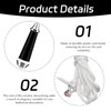 1 Pcs Bathroom Light Pull Cord,Pull Cord Light Switch Bathroom