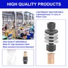 7 Piece Rivet Nut Set, Thread Rivets for M3, M4,