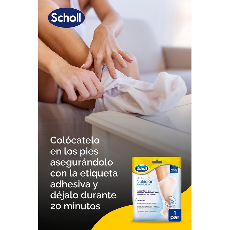 Sch Pedimask Masc Nutritiva Pies 1 Par