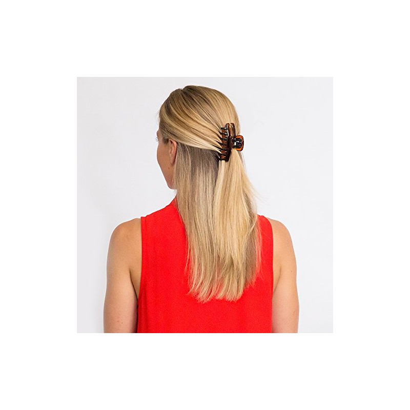 Revlon 2 Piece Hair Claw Clips, 0.18 Pound