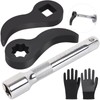 Updated Pry Bar Wrench Adapter - Juvaeny Adjustable Indexing Pry