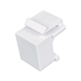 Iwillink - Paquete de 30 insertos para placa de pared Keystone y panel de parche, color blanco