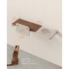 Feandrea Clickat Large Cat Shelf, Cat Wall Shelf, Wall-Mounted Cat