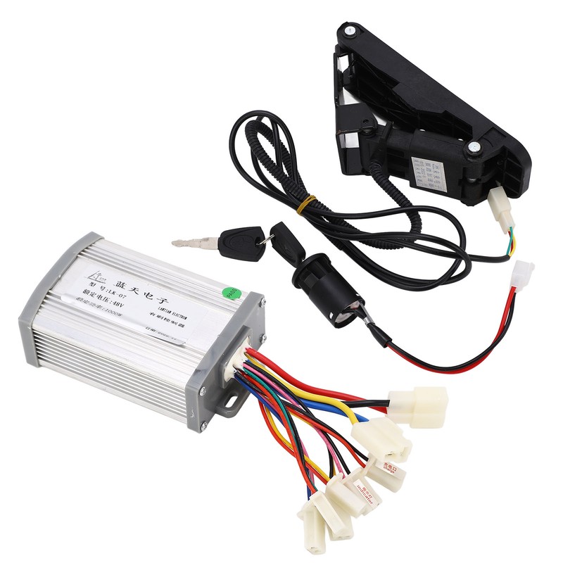 48V 1000w Brushed Motor Controller with Foot Throttle Pedal Electric