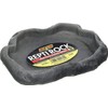 Zoo Med Reptile Rock Food Dish, Medium, 7.25"l x 6"w