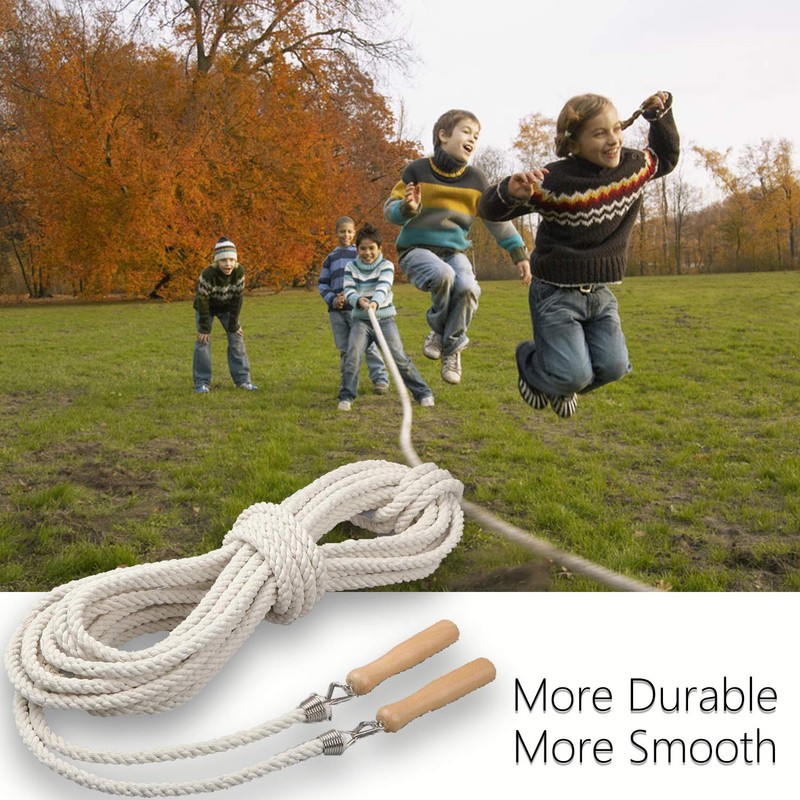 (10 m/32.8ft long jump ropes) - Leadfan Double Dutch Jump
