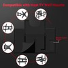 Zettum Outdoor TV Cover 75 Inch – 600D Waterproof Weatherproof