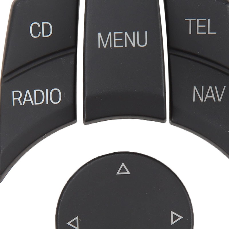 Jadeshay Car Centre Console Multimedia Control Button Knob Kit, ABS