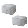 Gemsaya 2 PCS Ultra Space Saving Self Compression Storage Bags,