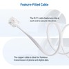 Cable Matters 2m BT to RJ11 Cable (Telephone Cable for