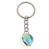 LIFKOME World Map Globe Keychain Creative Planet Key Chain Portable