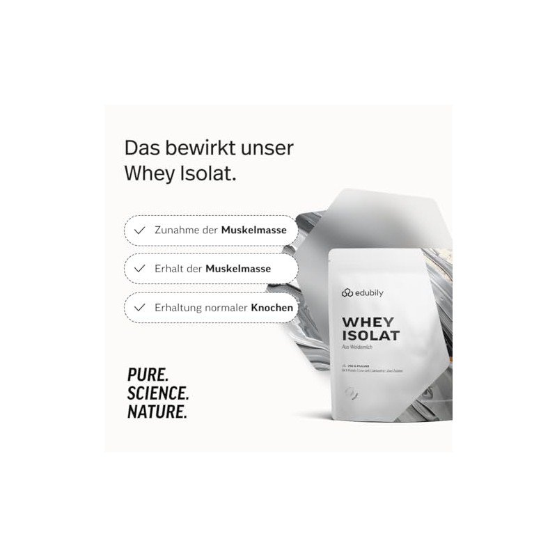 edubily® Whey Protein Isolate from Irish Pasture Raised - Very