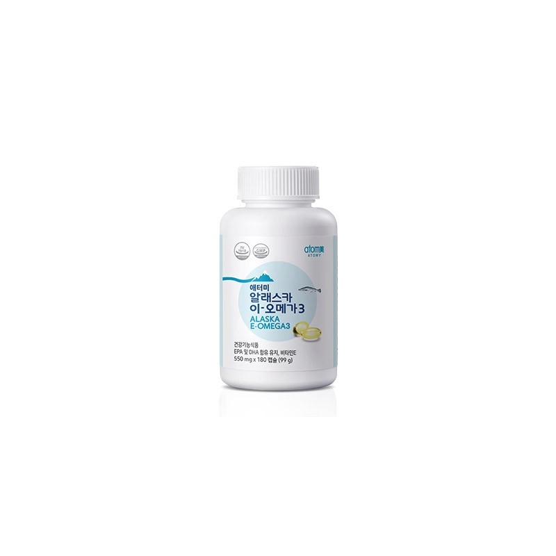 Atomy Alaska Omega3 Blood Circulation Vitamin E Omega3 550mg x
