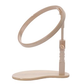 Elbesee 25 cm Wood Hoop seat Frame 10", Brown, 34 x 30 x 22 cm